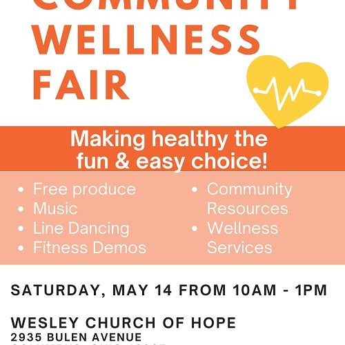 Community Wellness Fair - May 14, 2022