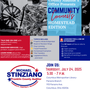 Franklin County Auditor Community Connects on July 24